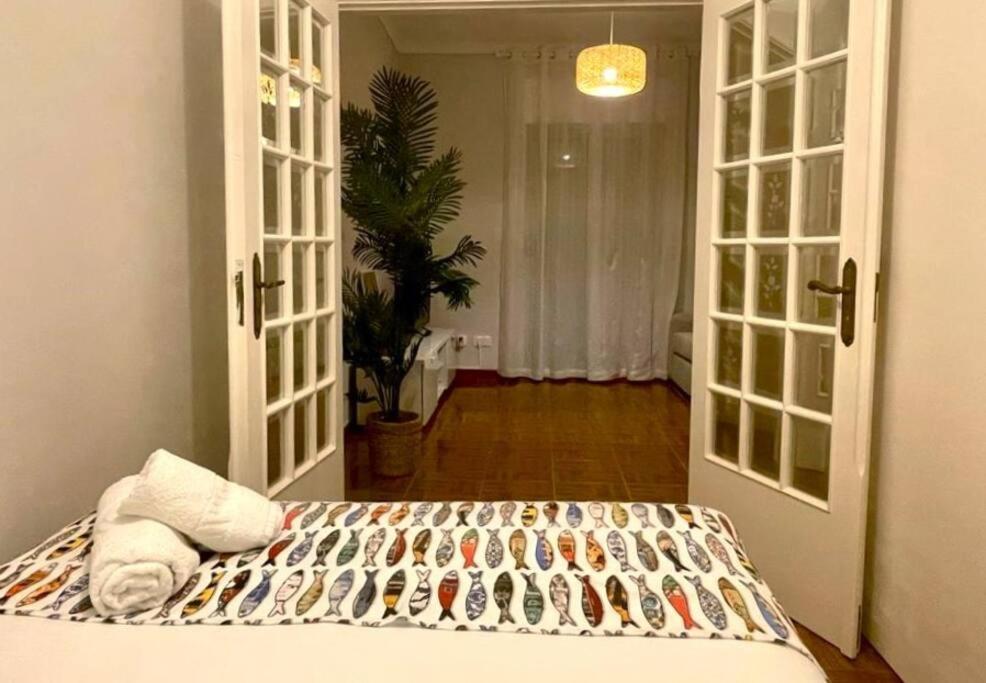 Апартаменты Lugar Dos Avos - R/C Назаре Экстерьер фото